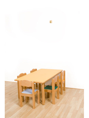 Mesa pegable pared 120 x 65 cm.