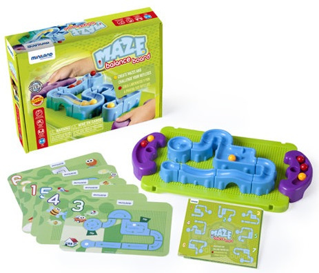 Maze balance board