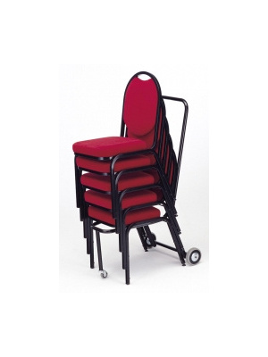 Carro para transportar sillas apilables