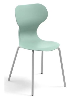 Silla de polipropileno apilable