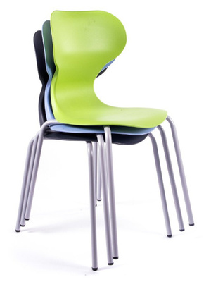 Silla de polipropileno apilable