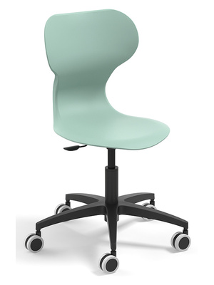 Silla giratoria de polipropileno