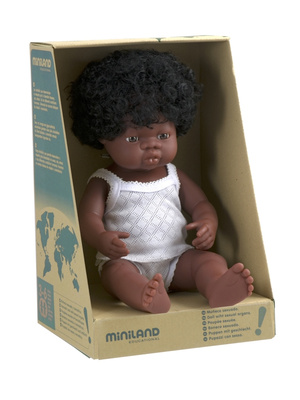 Niña africana 38 cm.
