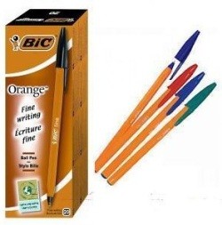 Bolígrafo bic naranja 