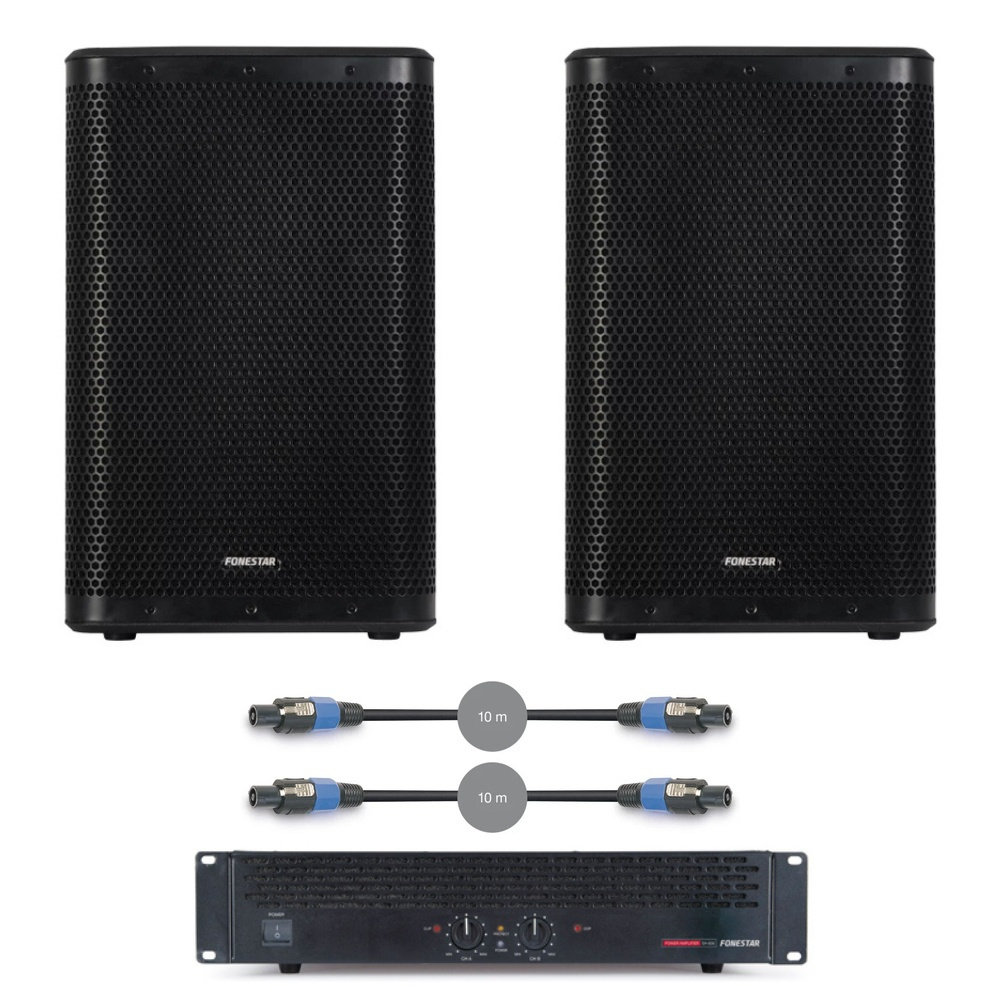 Sistema de sonido hasta 600 W. RMS