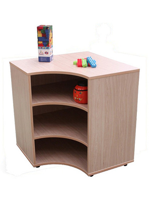 Mueble estantería bajo rinconera