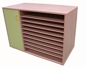 Mueble catulinero con puerta